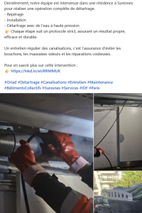 Détartrage canalisation - Suresnes